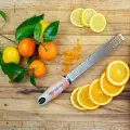 Терка Microplane для цедры и сыра, принт - омбре