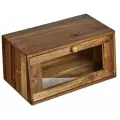 Хлебница из акации Катунь GR-BB-01, 38.5х22х19 см, натуральное дерево