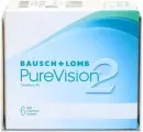 Контактные линзы Bausch&Lomb PureVision 2 HD 6 pk (BC 8.6; D -1.25)