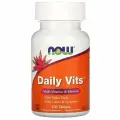 Витаминно-минеральный БАД NOW Daily Vits, общеукрепляющий, 100 шт