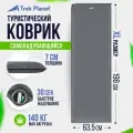 Самонадувающийся коврик Trek Planet Relax 70 для туризма и рыбалки. Толщина 7 см.