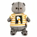 Кот Басик в футболке Гусик 22 см