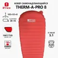 Коврик самонадувающийся BTrace Therm-a-Pro 8 Красный