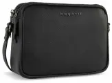 Сумка кросс-боди Bugatti, фактура гладкая, зернистая, черный