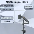 Настольный кронштейн для монитора NB North Bayou H100, 17-30 до 9 кг, черный матовый