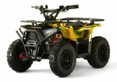 Детский электроквадроцикл RiverToys MIKA LUX желтый камуфляж
