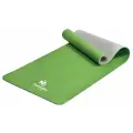Спортивный коврик Nonstopika Relax, для йоги и пилатеса, размер 183*61*0,6см, цвет зеленый(2 стороны)