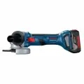 Угловая шлифмашина Bosch Professional GWS 180-LI, 18 В, с 2 АКБ 4 Ач и ЗУ, в кейсе, (0.601.9H9.021)