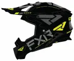 Шлем для снегохода FXR Helium Carbon w / Auto buckle, Hi Vis/Charcoal, M