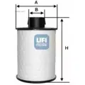 UFI 60. H2O.00 Фильтр топливный FIAT/OPEL/CITROEN (Diesel)