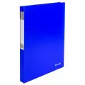 Папка на 2-х кольцах Brauberg Neon (А4, корешок 25мм, внутренний карман, до 120л.) неоновая синяя (227459), 30шт.