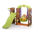 Детский игровой комплекс мишка, Горка + Качели + Баскетбольное кольцо.
