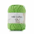 Пряжа для вязания Milk Cotton Artland 4 мотка (100 м, 50 гр), цвет 22 фисташка