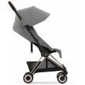 Коляска прогулочная Cybex Coya Mirage Grey шасси rosegold