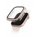 Uniq для Apple Watch 42 mm чехол VOUTE with 9H Tempered Glass Rose Gold