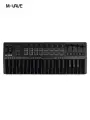 MIDI-клавиатура M-VAVE SMK-37 PRO Total Black, 37 клавиш, беспроводная, Bluetooth