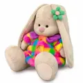 Мягкая игрушка Зайка Ми в шубке мультиколор (большой), 23 см Budi Basa SIDM-599