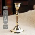 Подсвечник Путь латунь, перламутр 7х7х14 см