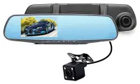 Видеорегистратор-зеркало Vehicle Blackbox DVR с камерой заднего вида Full HD 1920 х 1080