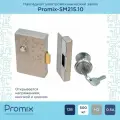 Накладной электромеханический замок Promix-SM215.10 серый (Нормально закрытый, 12 В)