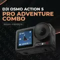 Экшн камера DJI Osmo Action 5 Pro Adventure Combo, 48МП, сенсорный экран, 3840 x 2160, время работы 4 часа