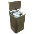 Умывальник весна, 17 л, без ЭВН, мойка нерж, тумба металл, бак металл, медь