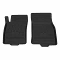 Коврик салонный резиновый (черный) для Nissan X-Trail (15-22) (передний ряд сидений) (Борт 4см)