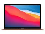 13.3 Ноутбук Apple MacBook Air 13 2020 2560x1600, Apple M1 3.2 ГГц, RAM 8 ГБ, DDR4, SSD 256 ГБ, Apple graphics 7-core, macOS, MGND3SA/A, золотой, английская раскладка