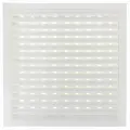 Решетка вентиляционная Планета пластик, 220х220 мм, усиленная, регулируемая
