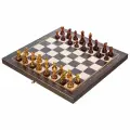 Шахматы с фигурами из янтаря Авангард 37х37 см