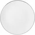 Тарелка закусочная Maxwell & Williams White Platinum 23 см, фарфор, белый, с серебристым кантом (MW601-RR0053)