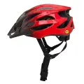 Велосипедный шлем Moon Mips для взрослых Красный, M 55-58cm, Red