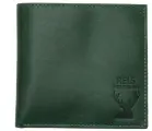Портмоне RELS, фактура гладкая, зелeный