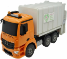 Машинка Мусоровоз Mercedes-Benz на РУ в коробке, 2 штуки