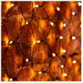 Электрогирлянда NEON-NIGHT Сеть, 1.5 х 1.5 х 2 м, 2 х 1.5 м, 288 ламп, теплый белый/черный провод