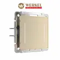 Сенсорный выключатель двухклавишный с подсветкой Werkel W4522011 шампань IP20