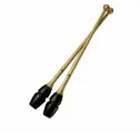 Булавы для художественной гимнастики Chacott High-Grip Rubber Clubs 45,5 см 199 Gold