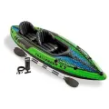 Каяк INTEX 68306NP CHALLENGER K2 351х76х38 см алюм. вёсла, насос