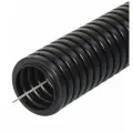 Труба гофрированная ПНД ЭРА D20мм с зондом легкая 100м черная