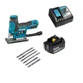 Лобзик аккумуляторный LXT 18В - ход 23мм 1х4.0Ah и з/у Makita DJV185RM1