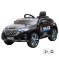 Детский электромобиль Mercedes Police EQC 400 12V 2WD - HL378-BLACK