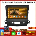 Магнитола для Mitsubishi Outlander 2 2006-2012/автомагнитола Митсубиси Аутлендер XL, Android 8+128ГБ, QLED экран 9 дюймов, GPS навигация/Carplay/Wifi
