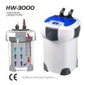 Внешний фильтр с электронным управлением HW-3000 c уф лампой и скиммером