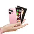 Мини-смартфон SOYES XS18 Pro, сеть 3G, 3,0 дюйма, 2 ГБ ОЗУ, 16 ГБ ПЗУ, Android8.1 с распознаванием лиц, двумя SIM-картами в режиме ожидания, маленький телефон Розовый, pink