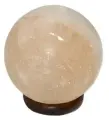 Соляная лампа настольная Шар Barry Globe (гималайская соль), светильник солевой, ночник детский