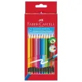 Faber-Castell Карандаши цветные стираемые, 12 цветов (116612), 1 уп., разноцветный