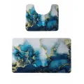 Набор ковриков для ванной Ridberg 50x80, 45x38 (Blue Marble)