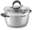 Кастрюля Rondell RDS-024 Flamme, нержавеющая сталь, индукция, 3,2 л