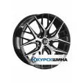 Кованые диски LS FlowForming RC57 8x18 5x112 ET39 dia 66,6 BKF (цвет: черный+полировка)