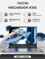 Ноутбук TECNO K15SRA I5 16G + 512G WIN11 13420H серый